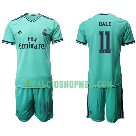 Real Madrid BALE 11 Bambino Maglia Terza 2019/2020 Manica Corta (+ Pantaloncini)